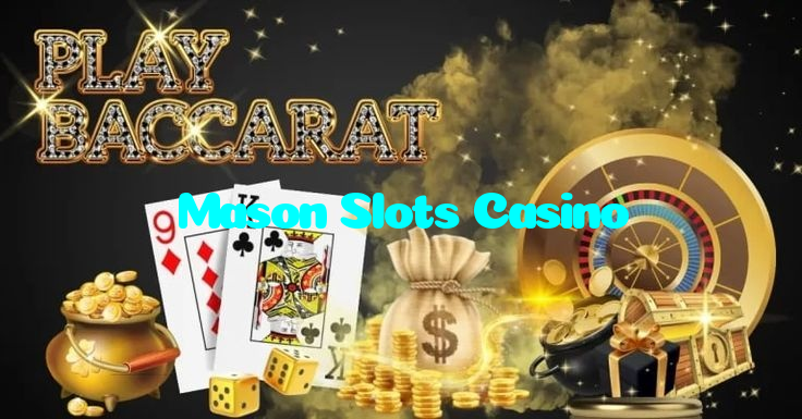 available types of Mason Slots Casino bet including pre-match live express and system bets